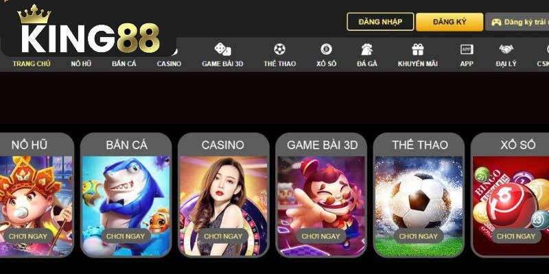 Những game nổi bật tại King88